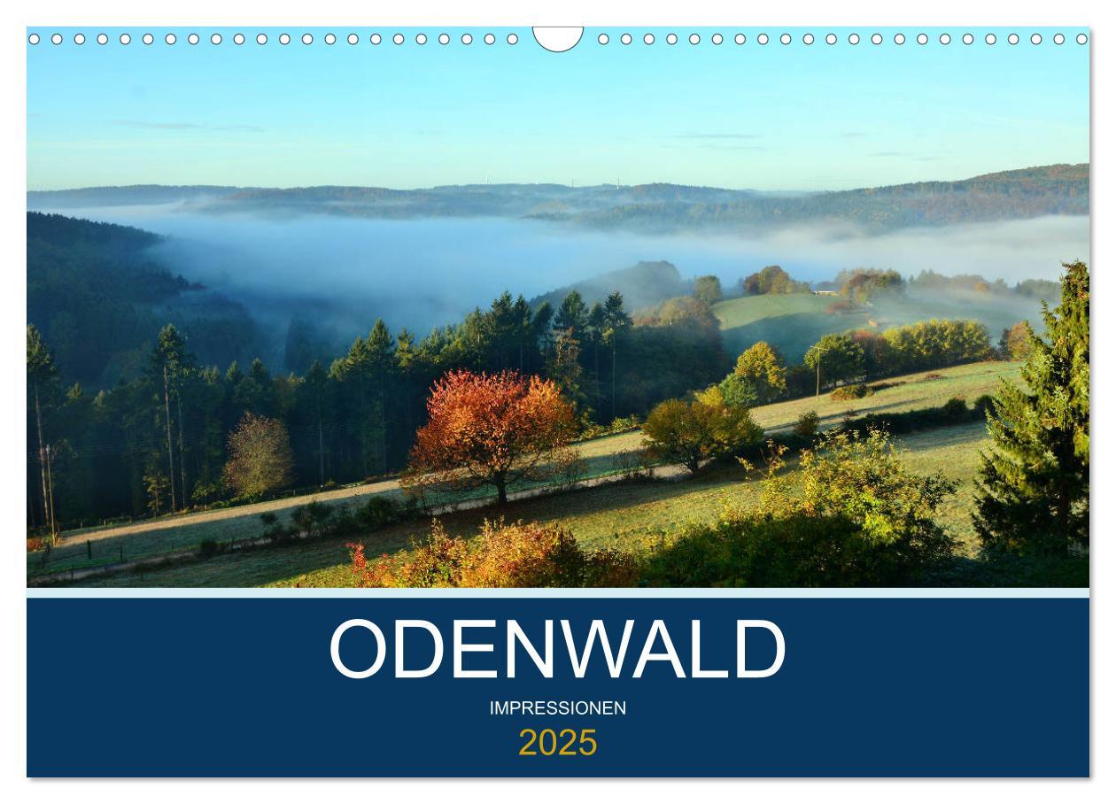 Cover: 9783435379187 | Odenwald - Impressionen (Wandkalender 2025 DIN A3 quer), CALVENDO...