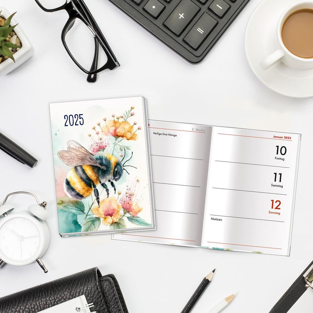 Bild: 4251901506917 | Trötsch Taschenkalender A7 Nature 2025 | Mini-Terminkalender | KG