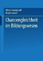 Cover: 9783810035660 | Chancengleichheit im Bildungswesen | Beatix Lumer (u. a.) | Buch