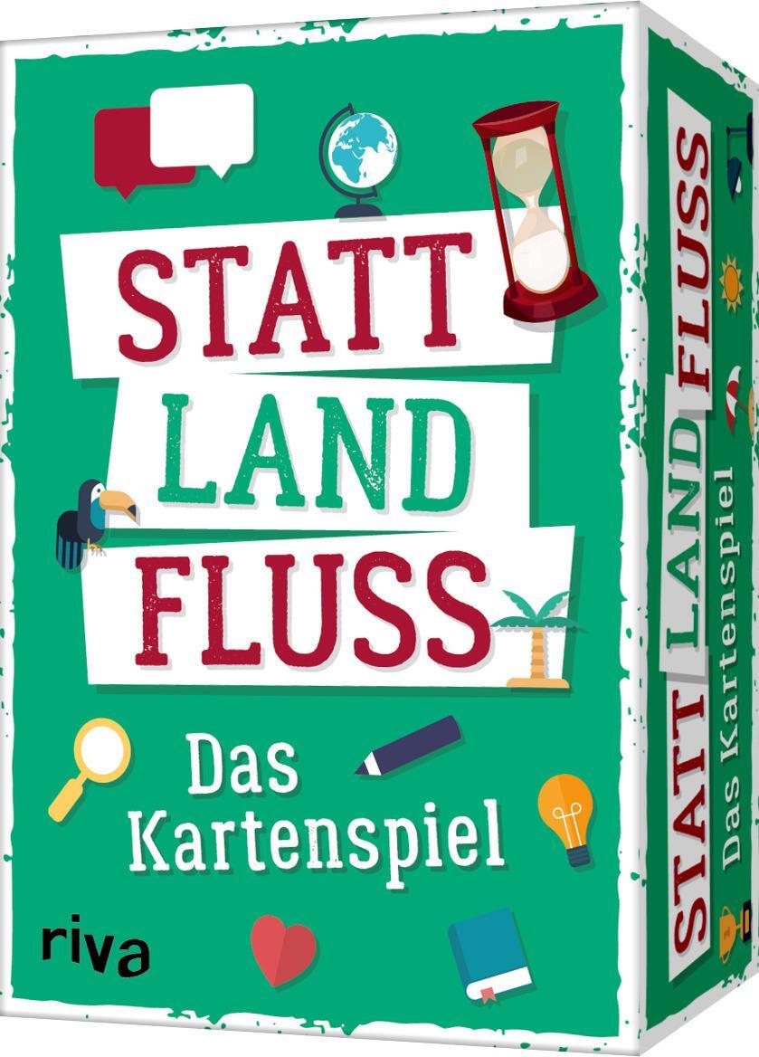 Cover: 9783742318381 | Statt Land Fluss - Das Kartenspiel | Box | Schachtel | 72 S. | Deutsch