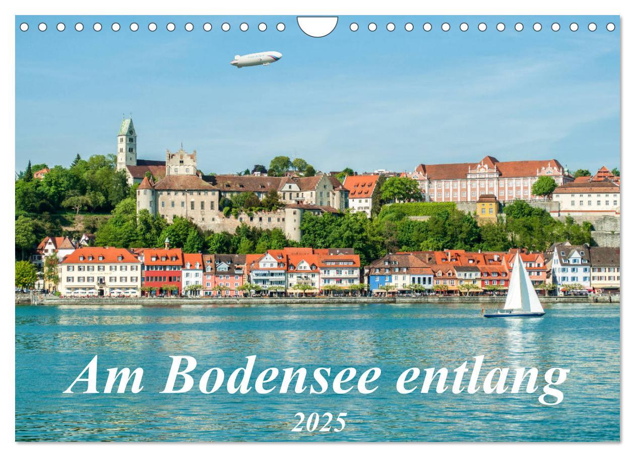 Cover: 9783435133321 | Am Bodensee entlang (Wandkalender 2025 DIN A4 quer), CALVENDO...