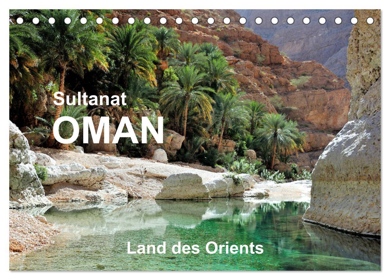 Cover: 9783435441839 | Sultanat Oman - Land des Orients (Tischkalender 2025 DIN A5 quer),...