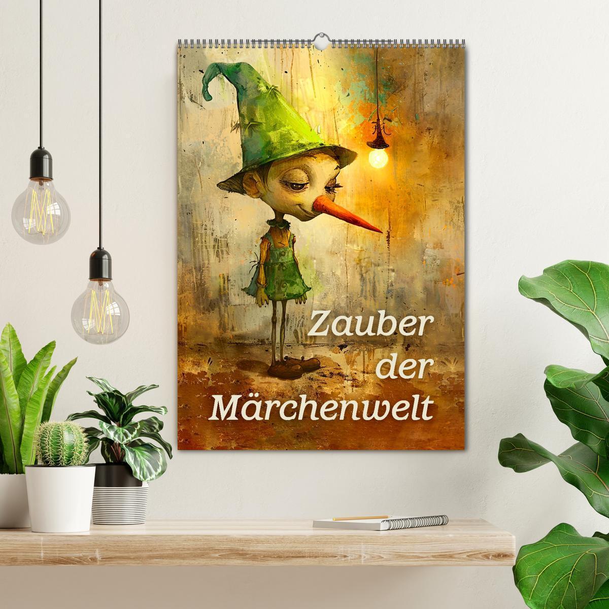 Bild: 9783457130216 | Zauber der Märchenwelt (Wandkalender 2025 DIN A2 hoch), CALVENDO...