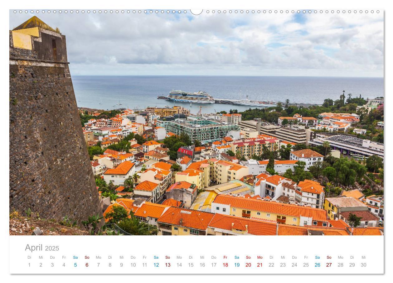 Bild: 9783435244836 | Funchal - Madeiras stolze Hauptstadt (Wandkalender 2025 DIN A2...