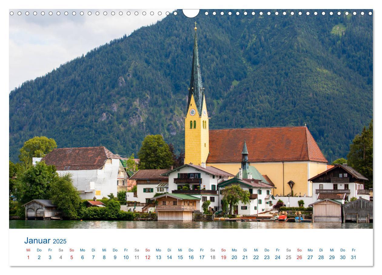 Bild: 9783435213689 | Schöner Tegernsee (Wandkalender 2025 DIN A3 quer), CALVENDO...