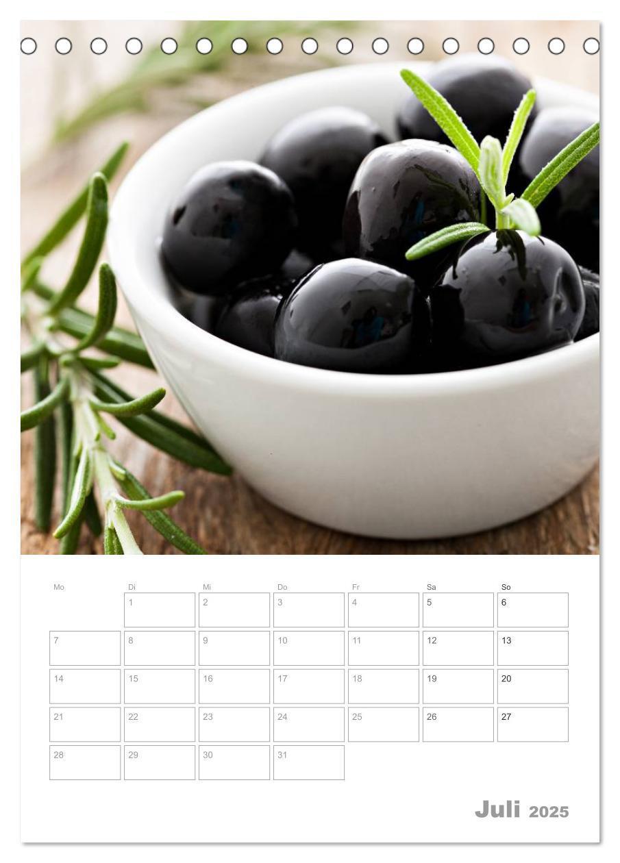 Bild: 9783457069004 | Vegetarisch durch das Jahr / Planer (Tischkalender 2025 DIN A5...