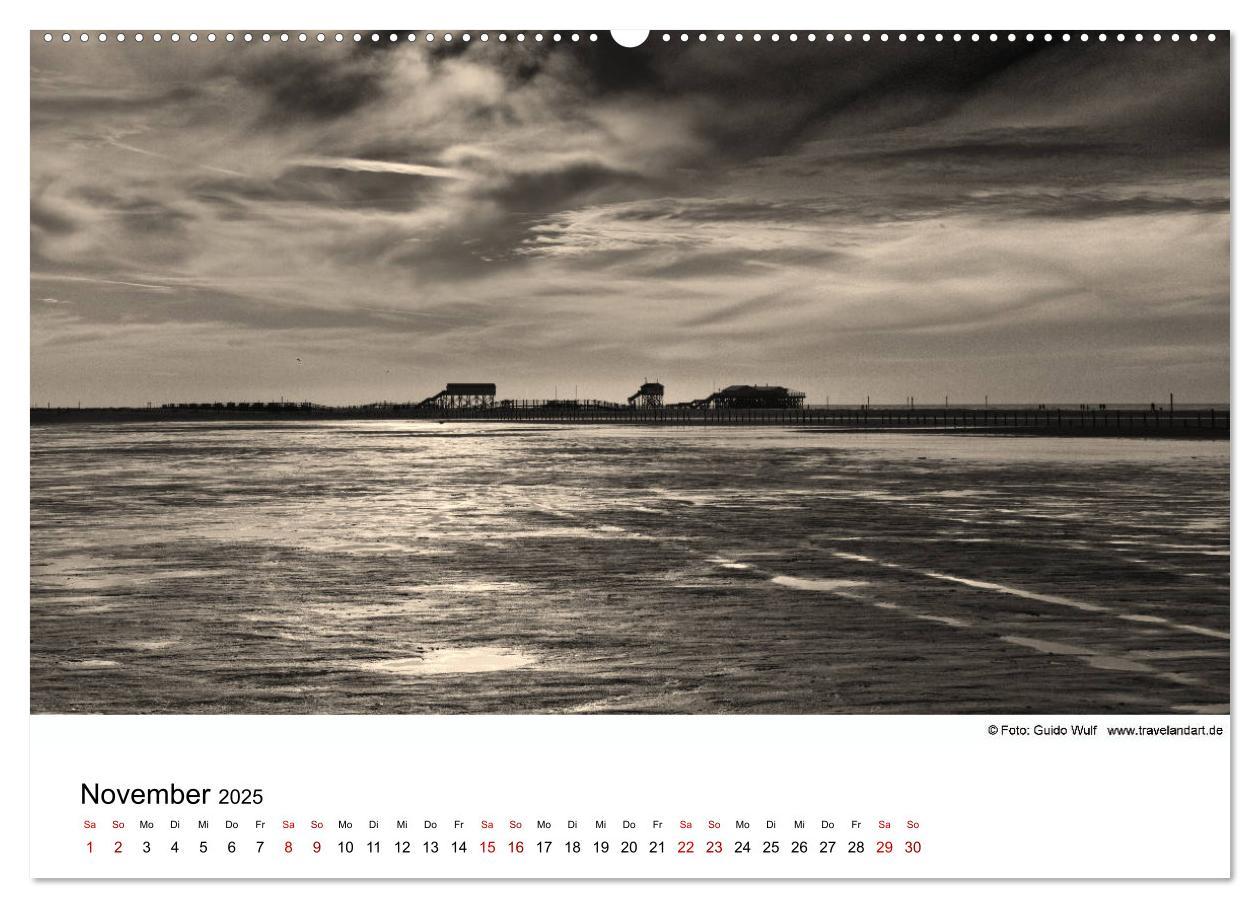 Bild: 9783435437856 | Sankt Peter-Ording. Ein Traum an der Nordsee (Wandkalender 2025 DIN...