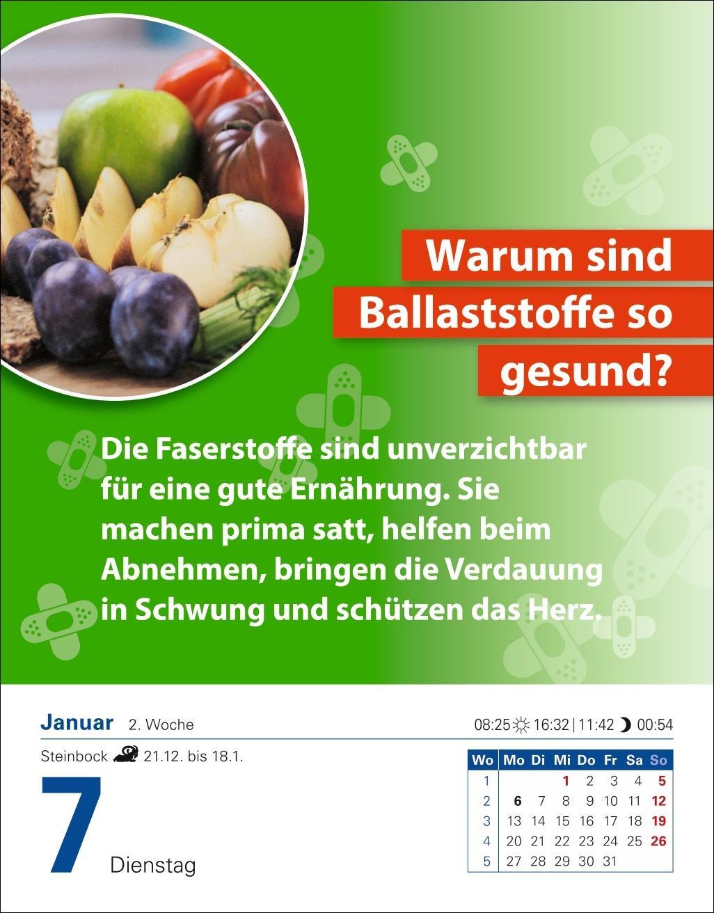 Bild: 9783756409105 | Die Ernährungs-Docs - Gesund durch das Jahr Tagesabreißkalender 2025