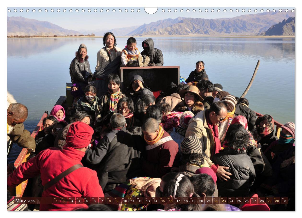 Bild: 9783383978265 | Tibet bewegt (Wandkalender 2025 DIN A3 quer), CALVENDO Monatskalender