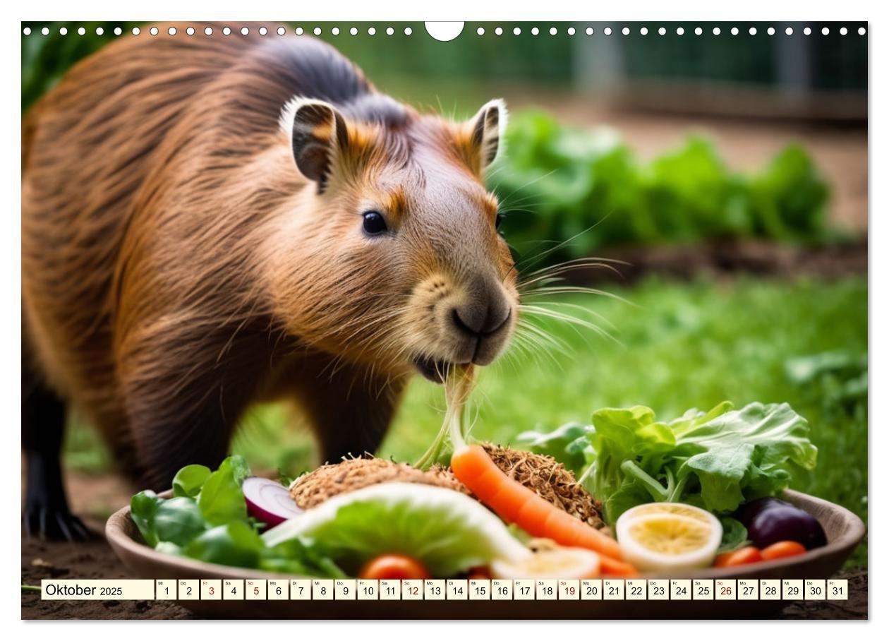 Bild: 9783457143780 | Capybaras - Wasserschweine die Herren der Gräser (Wandkalender 2025...