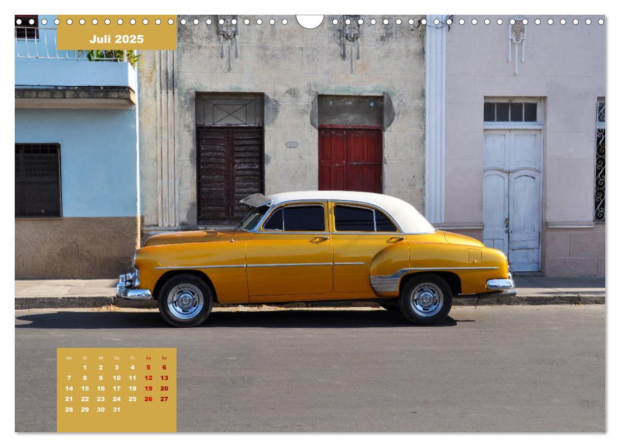 Bild: 9783435116027 | Erlebe mit mir Oldtimer auf Cuba (Wandkalender 2025 DIN A3 quer),...