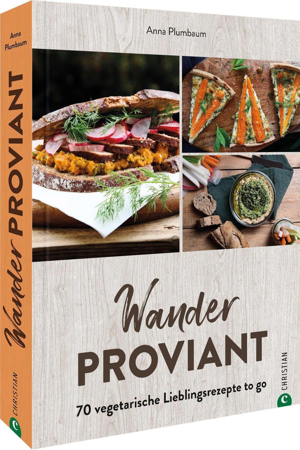 Cover: 9783959616805 | Wanderproviant | 70 vegetarische Lieblingsrezepte to go | Plumbaum