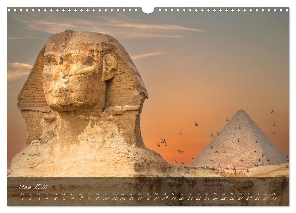 Bild: 9783457227589 | Faszination Ägypten: Kairo - Luxor - Abu Simbel (Wandkalender 2025...