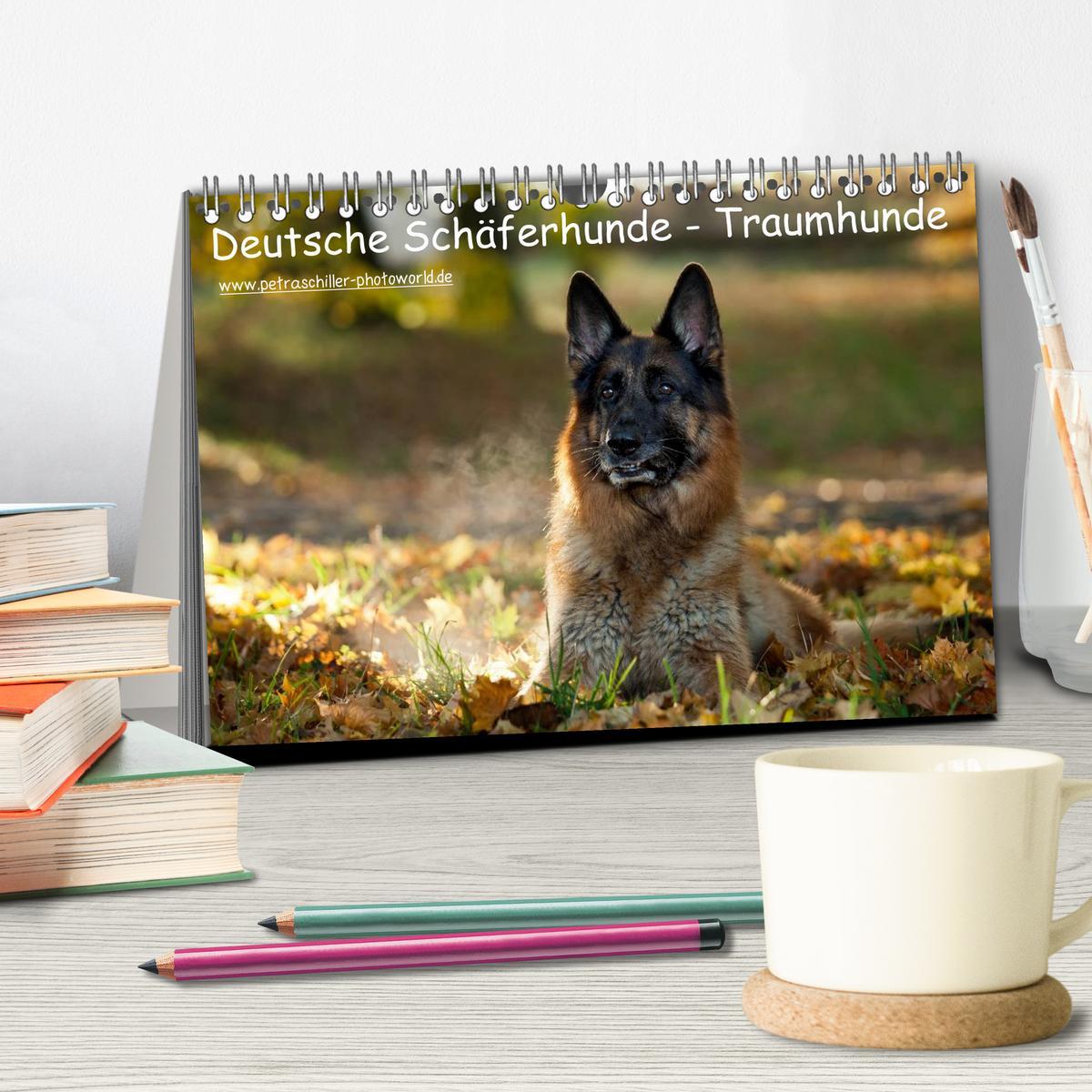 Bild: 9783435686360 | Deutsche Schäferhunde - Traumhunde (Tischkalender 2025 DIN A5...