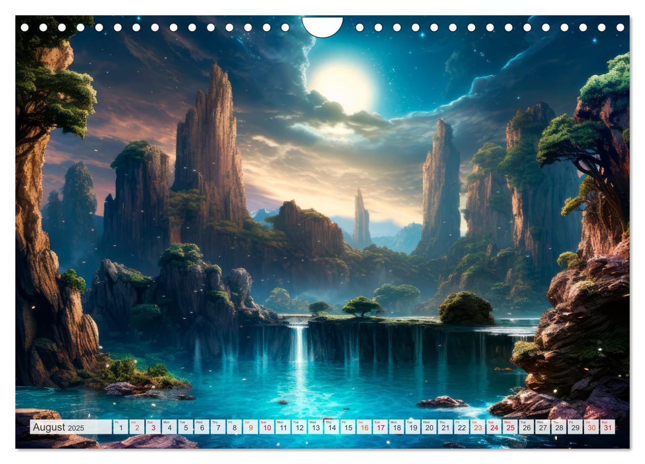 Bild: 9781325999927 | SCIENCE FICTION Life on distant planets (Wall Calendar 2025 DIN A4...