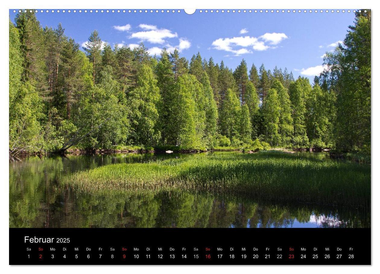 Bild: 9783435764822 | Finnland - Land der tausend Seen (Wandkalender 2025 DIN A2 quer),...