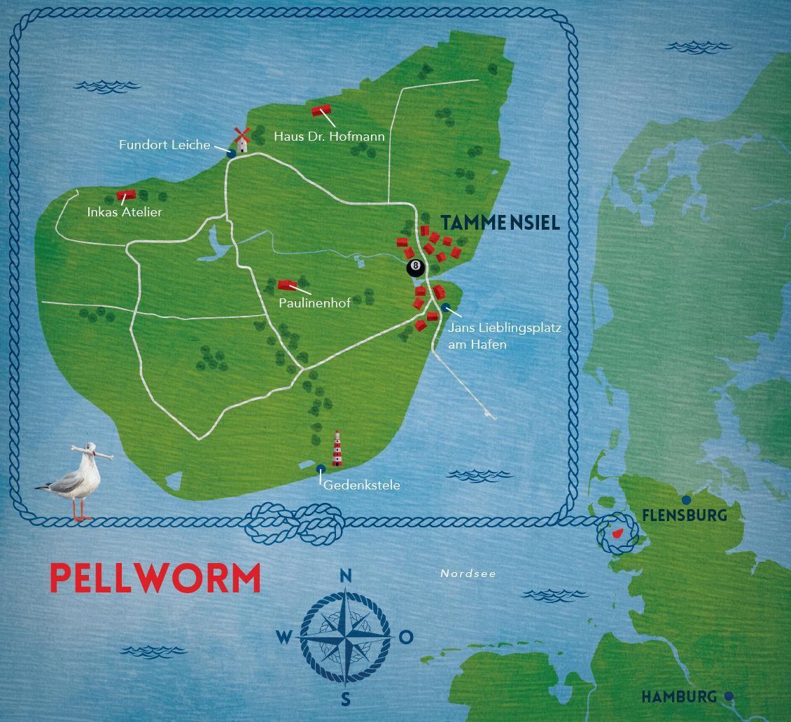 Bild: 9783734109294 | Wattenmeermord | Ein Pellworm-Krimi | Katja Lund (u. a.) | Taschenbuch