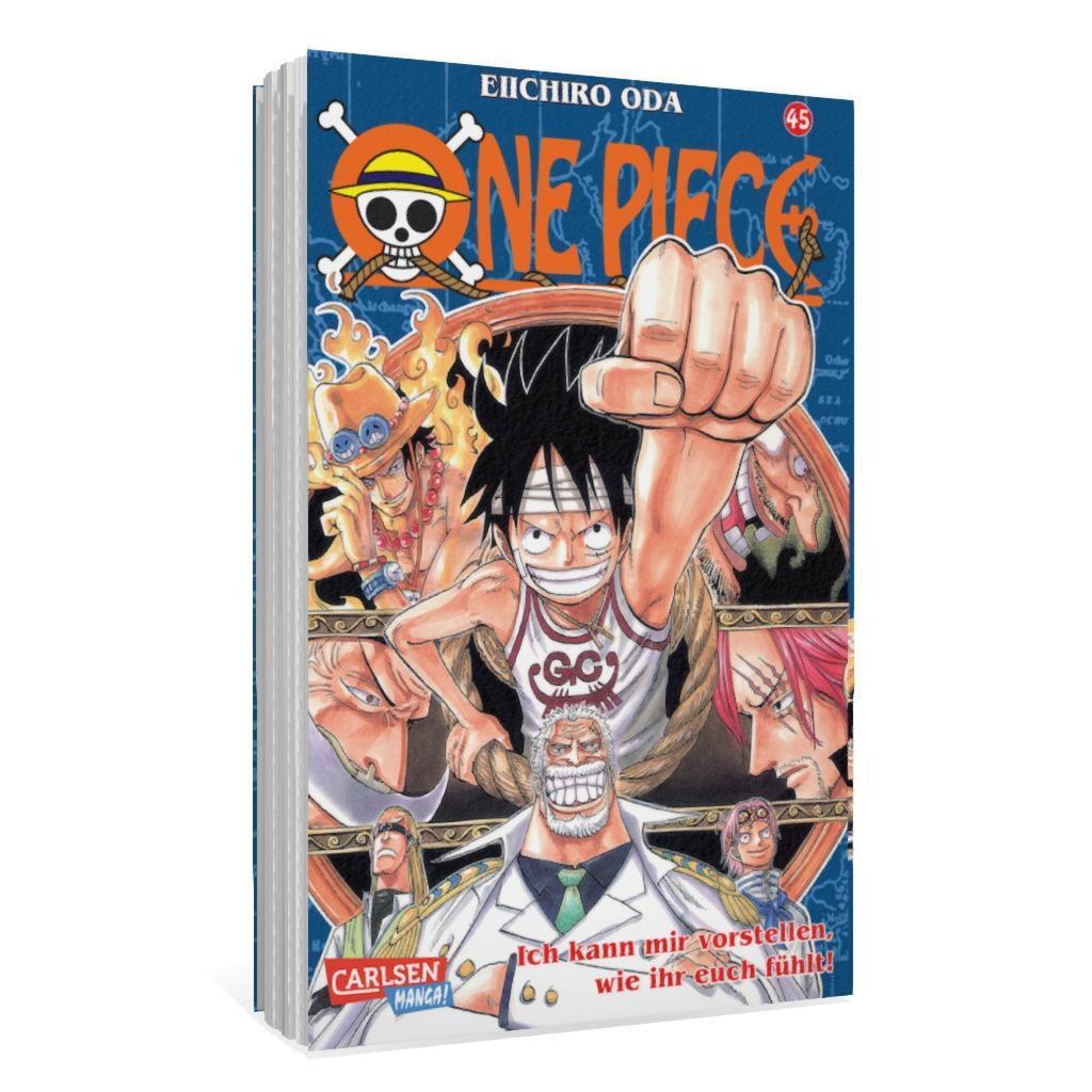 Bild: 9783551758156 | One Piece 45. Ich kann mir vorstellen, wie ihr euch fühlt! | Oda