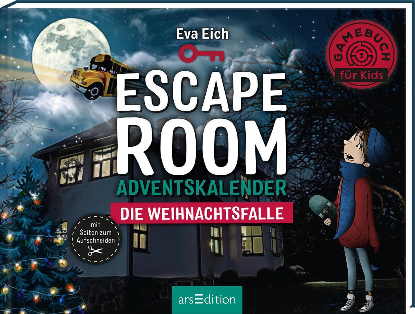 Cover: 9783845841588 | Escape Room Adventskalender. Die Weihnachtsfalle | Eva Eich | Buch