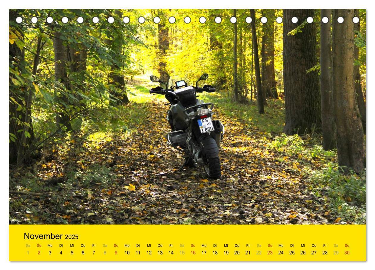 Bild: 9783435520862 | Freude an - Spaß mit der BMW GS (Tischkalender 2025 DIN A5 quer),...