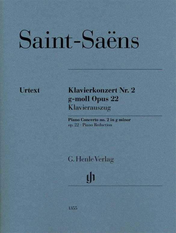 Cover: 9790201813554 | Klavierkonzert Nr. 2 g-moll op. 22 | Klavierauszug | Saint-Saens