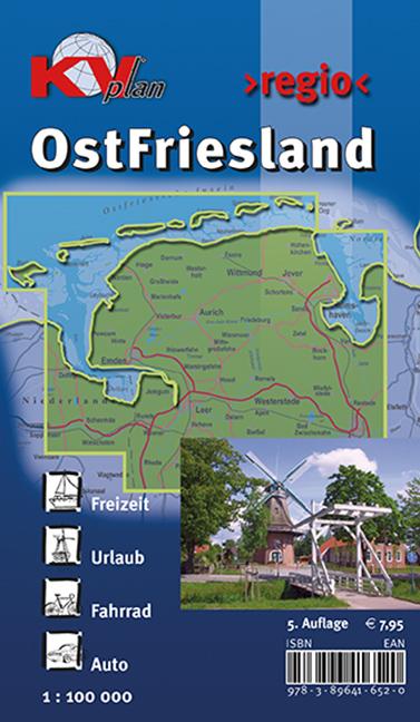 Cover: 9783896416520 | Ostfriesland &gt;regio&lt; (ganze Region ostfriesische Halbinsel),...