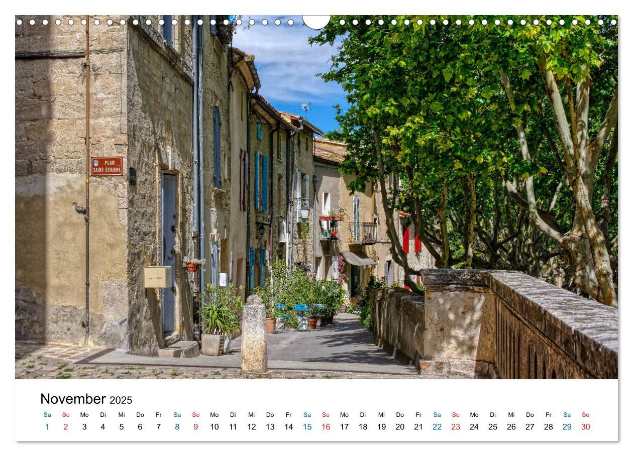 Bild: 9783435162413 | Uzés - Charmante Kleinstadt im Gard (Wandkalender 2025 DIN A3...