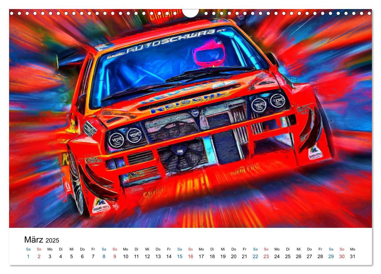 Bild: 9783435219261 | Tourenwagen von gestern (Wandkalender 2025 DIN A3 quer), CALVENDO...