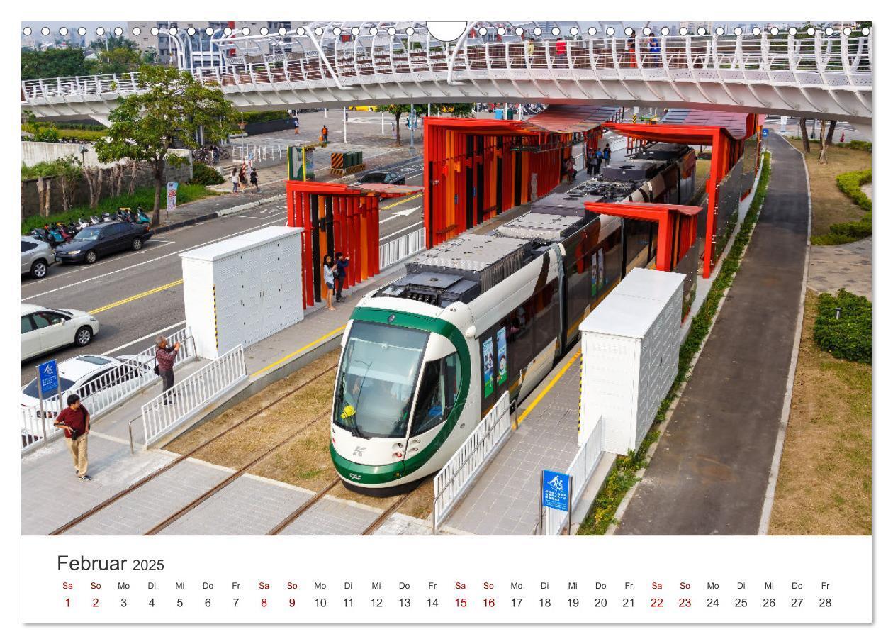 Bild: 9783435044580 | Trams und Straßenbahnen (Wandkalender 2025 DIN A3 quer), CALVENDO...