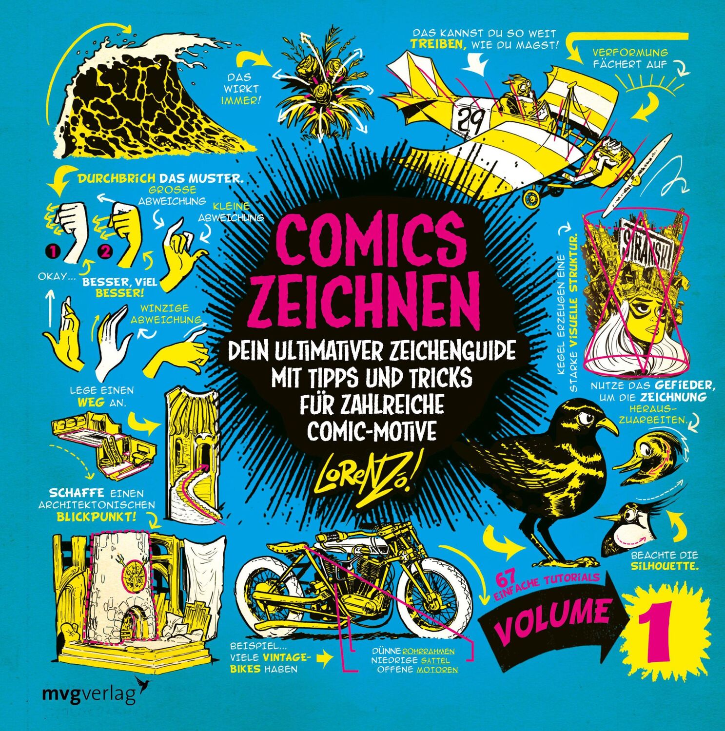 Cover: 9783747404669 | Comics zeichnen - 67 einfache Tutorials (Volume 1) | Etherington