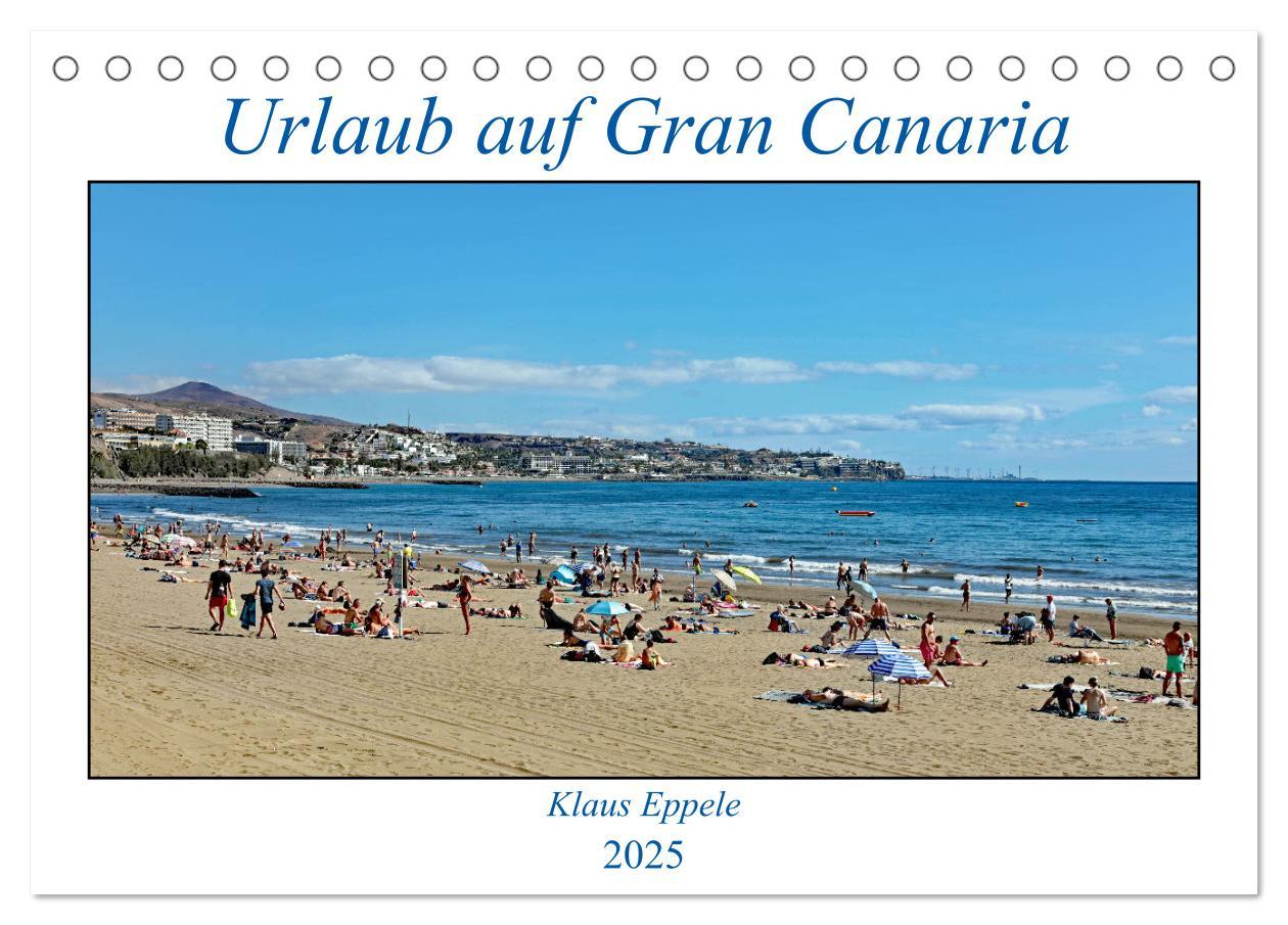 Cover: 9783383992810 | Urlaub auf Gran Canaria (Tischkalender 2025 DIN A5 quer), CALVENDO...