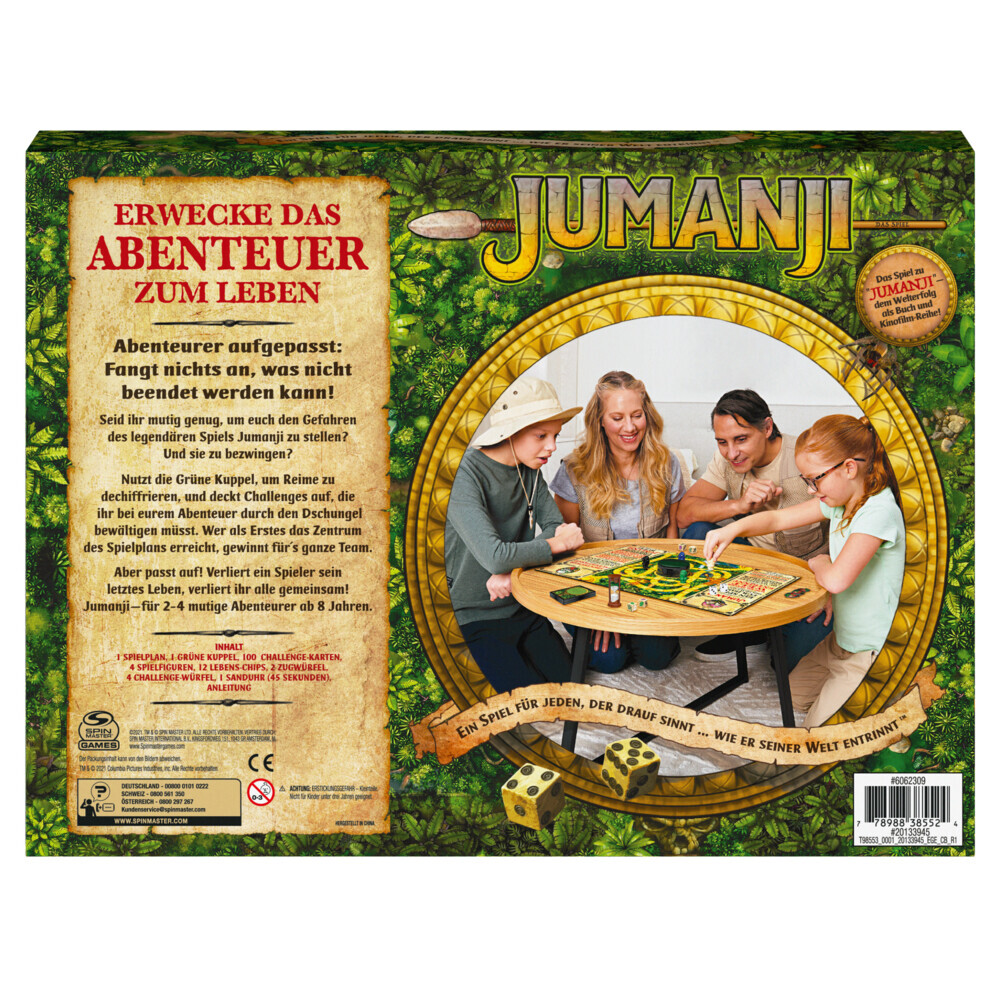 Bild: 778988385524 | CGI Jumanji (Kinderspiel) | Spiel | In Spielebox | 38552 | Deutsch