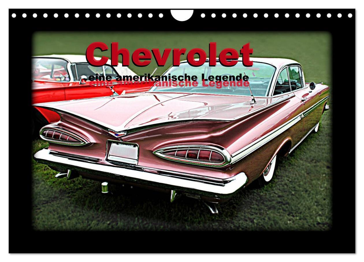 Cover: 9783435836932 | Chevrolet eine amerikanische Legende (Wandkalender 2025 DIN A4...