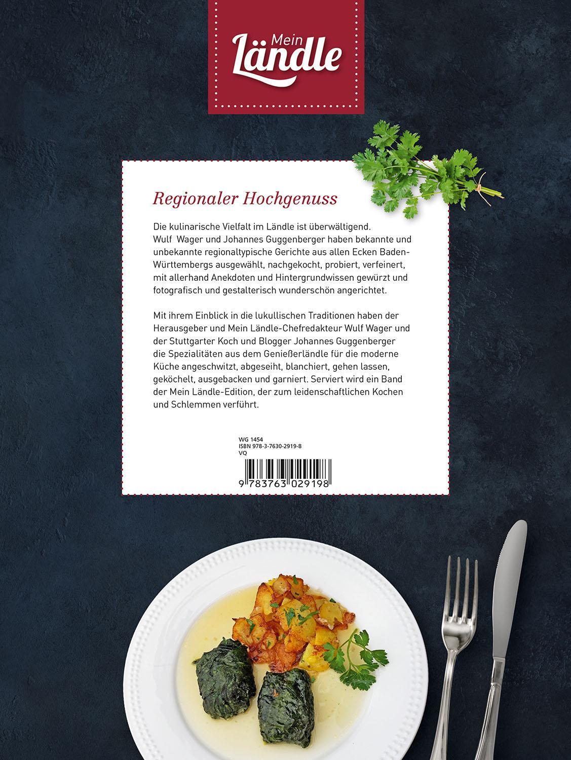 Bild: 9783763029198 | Kochen im Ländle | Johannes Guggenberger | Taschenbuch | 160 S. | 2024