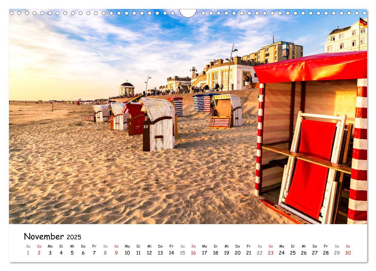 Bild: 9783435492565 | Borkum, bezaubernde Nordseeinsel (Wandkalender 2025 DIN A3 quer),...