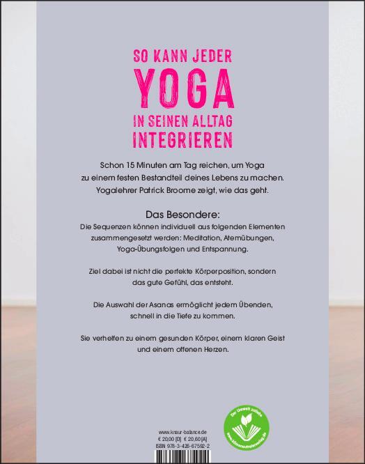 Rückseite: 9783426675922 | Yoga für dich | So einfach ist es, täglich Yoga zu üben | Broome