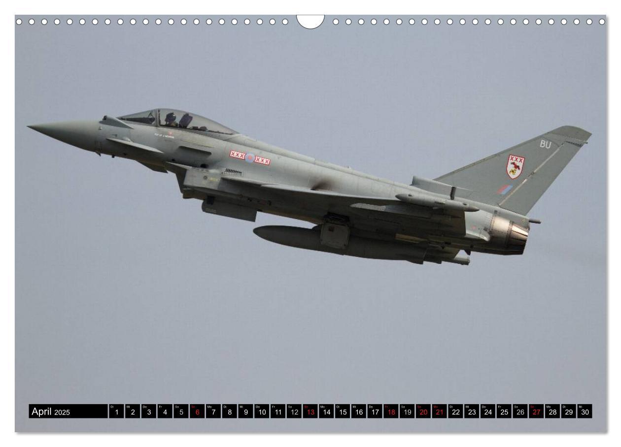 Bild: 9783435469673 | Augenblicke in der Luft: Eurofighter Typhoon (Wandkalender 2025 DIN...