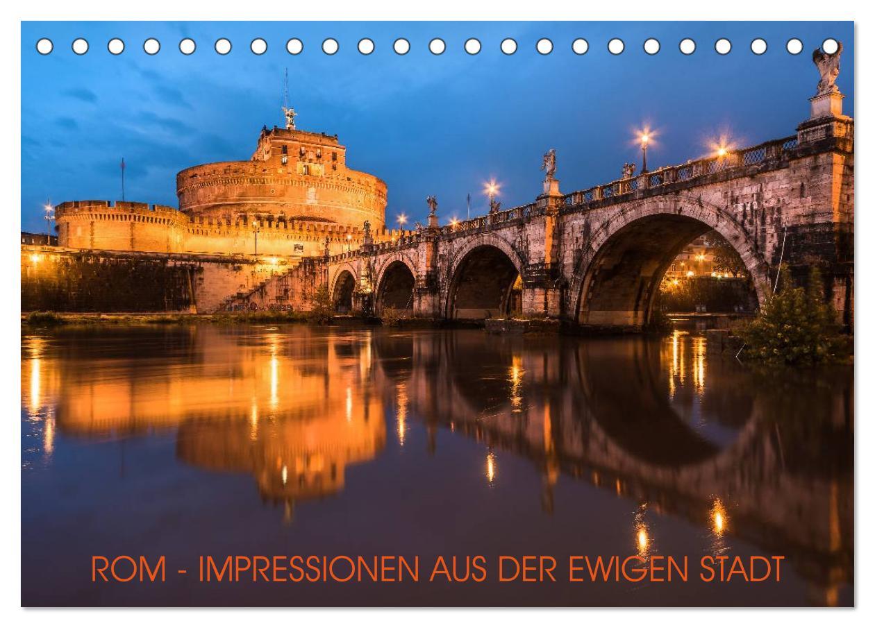 Cover: 9783435564019 | Rom - Impressionen aus der ewigen Stadt (Tischkalender 2025 DIN A5...