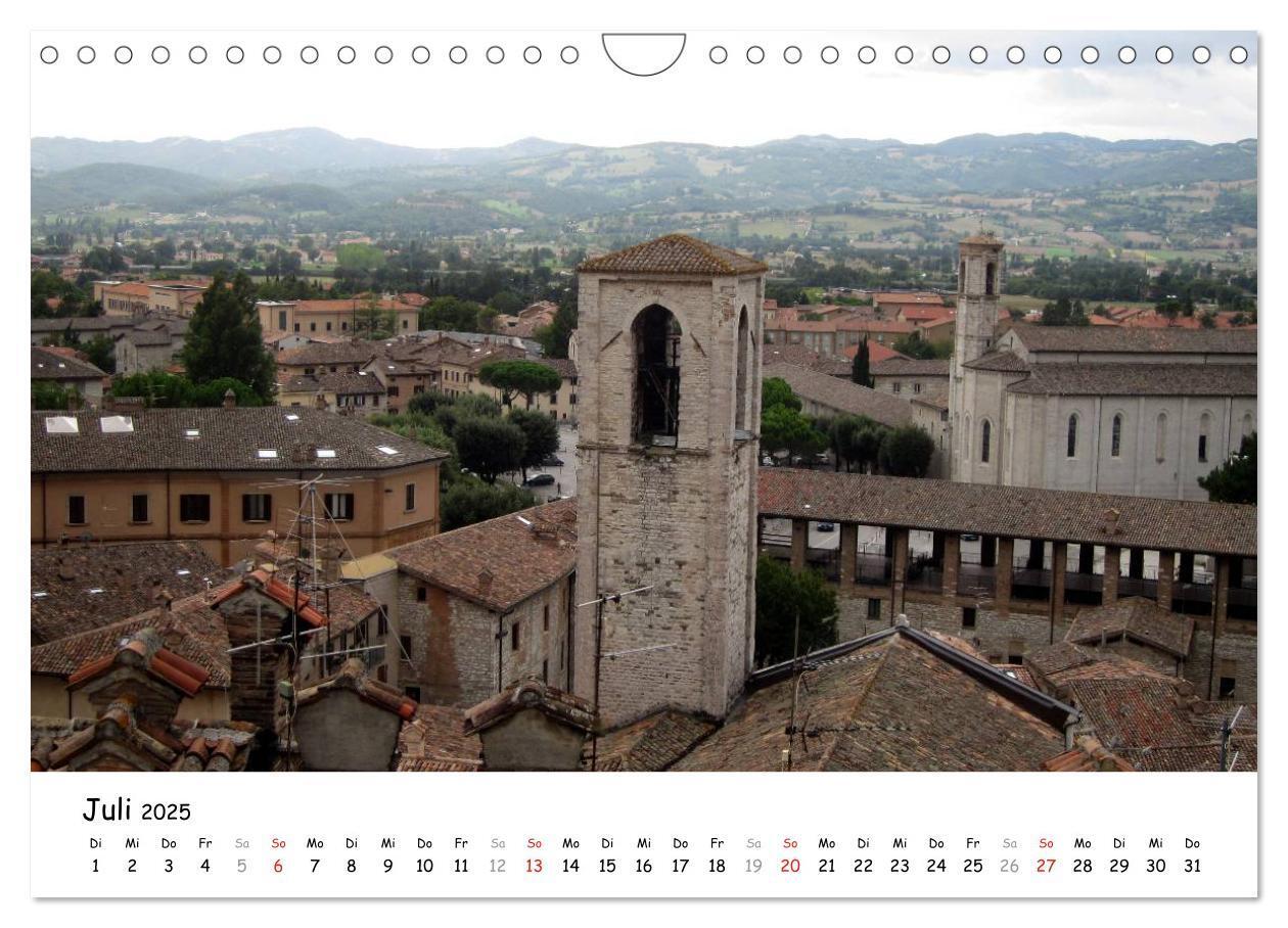 Bild: 9783435649747 | Camino di Assisi - Franziskusweg (Wandkalender 2025 DIN A4 quer),...