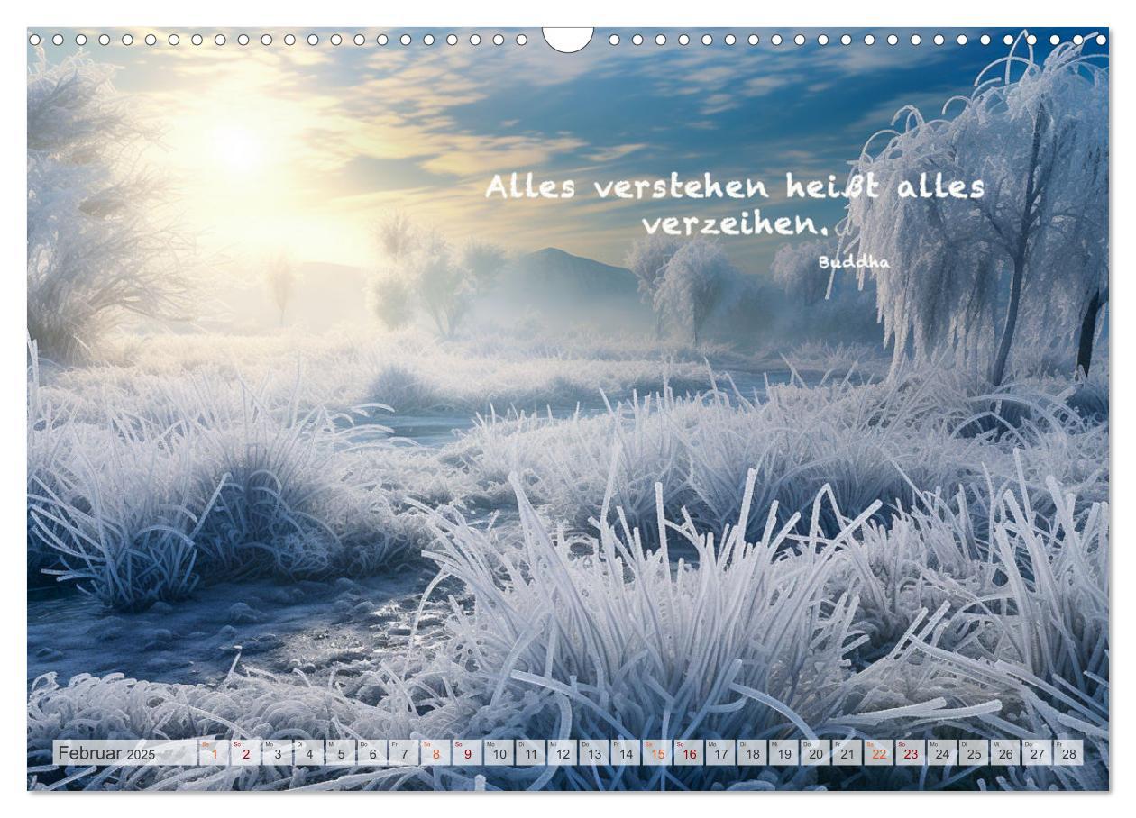 Bild: 9783383909184 | Meditation und innerer Frieden (Wandkalender 2025 DIN A3 quer),...