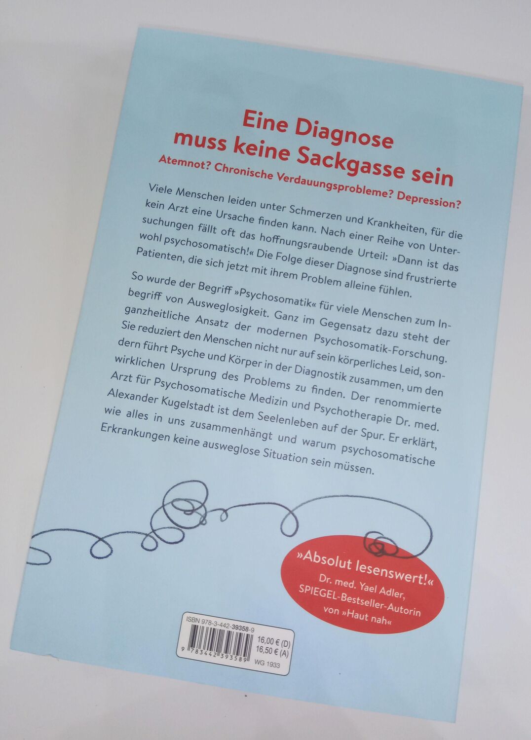 Bild: 9783442393589 | "Dann ist das wohl psychosomatisch!" | Alexander Kugelstadt | Buch