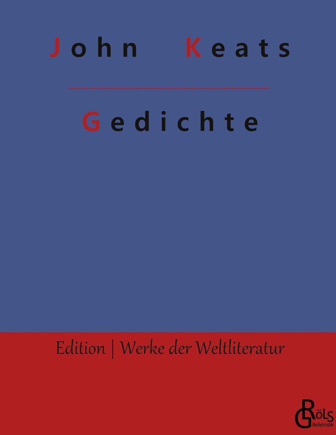 Cover: 9783966378895 | Gedichte | John Keats | Buch | HC gerader Rücken kaschiert | 152 S.