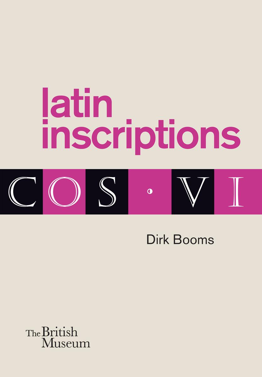 Cover: 9780714122885 | Latin inscriptions | Dirk Booms | Taschenbuch | Englisch | 2016