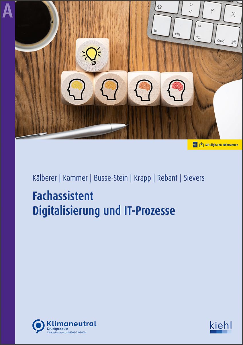 Cover: 9783470107912 | Fachassistent Digitalisierung und IT-Prozesse | Busse-Stein (u. a.)