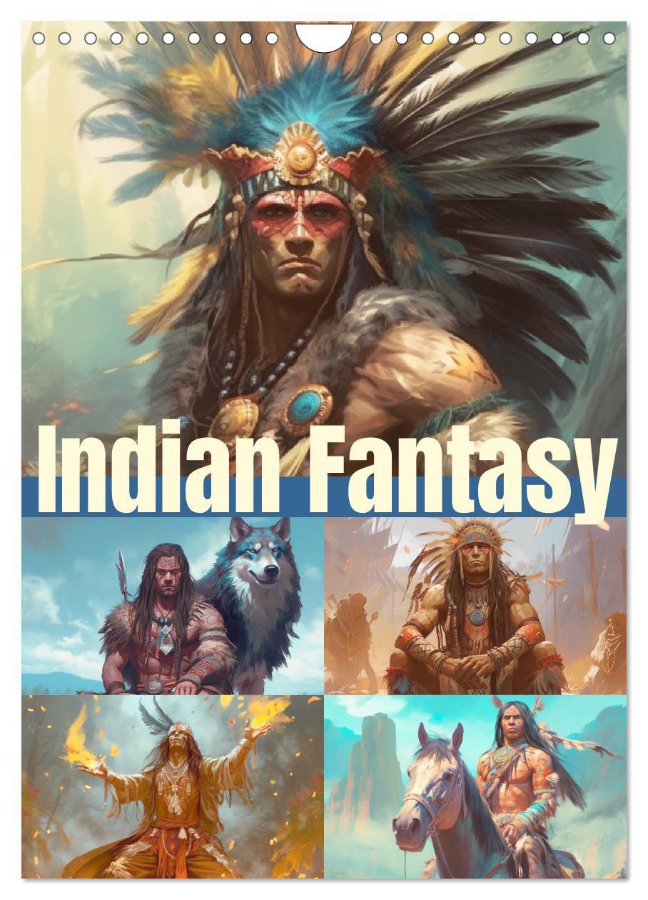 Cover: 9783435866601 | Indian Fantasy (Wandkalender 2025 DIN A4 hoch), CALVENDO...