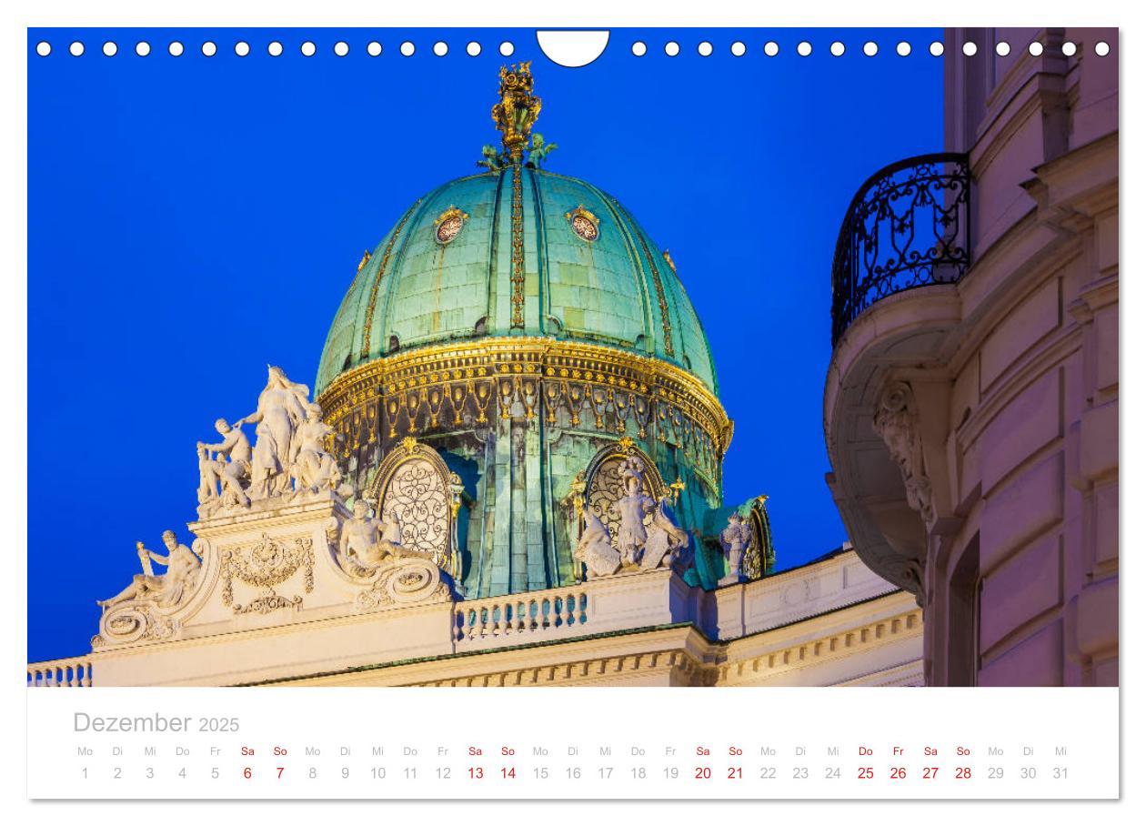 Bild: 9783435374540 | W I E N E R Impressionen (Wandkalender 2025 DIN A4 quer), CALVENDO...