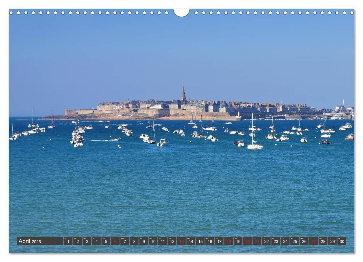 Bild: 9783435345083 | Saint Malo - Stadt der Korsaren (Wandkalender 2025 DIN A3 quer),...