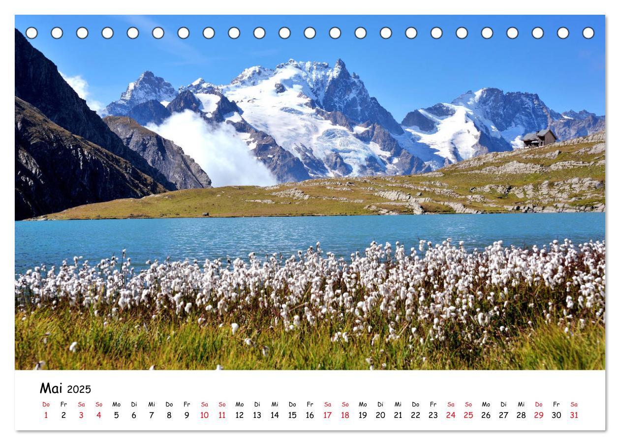 Bild: 9783435441983 | Französische Alpen - Route des Grandes Alpes (Tischkalender 2025...