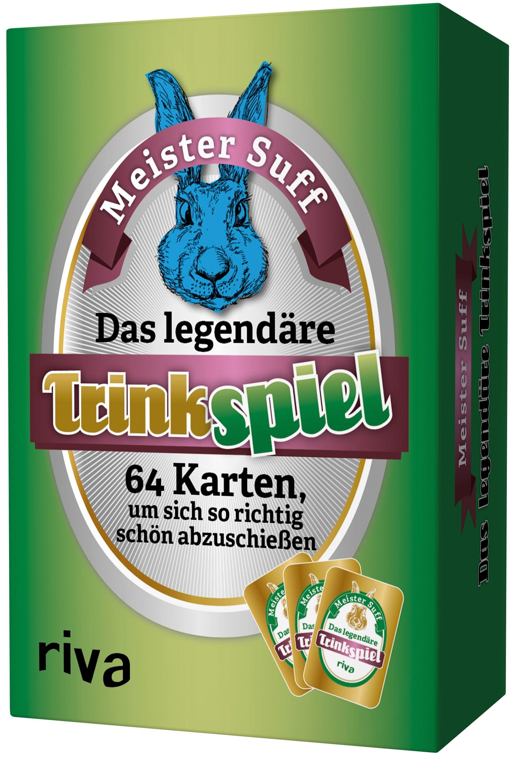 Cover: 9783742303226 | Das legendäre Trinkspiel | Meister Suff | Spiel | Schachtel | 64 S.