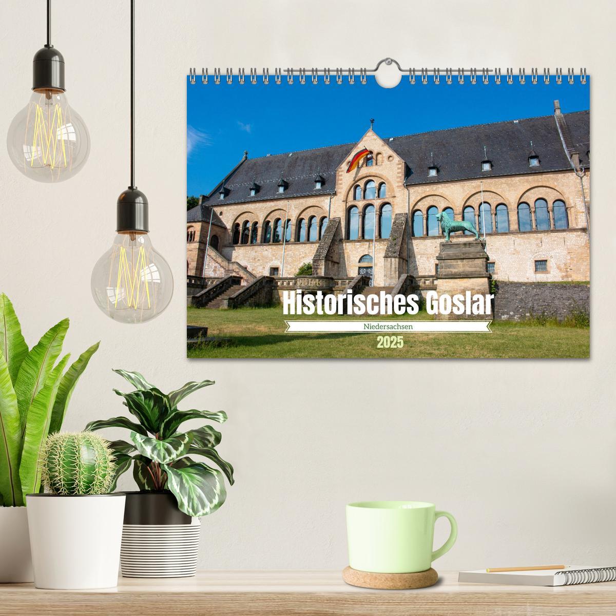 Bild: 9783383853890 | Historisches Goslar - Niedersachsen (Wandkalender 2025 DIN A4...